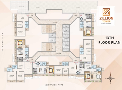 Zillion Tower Floor Plan 7